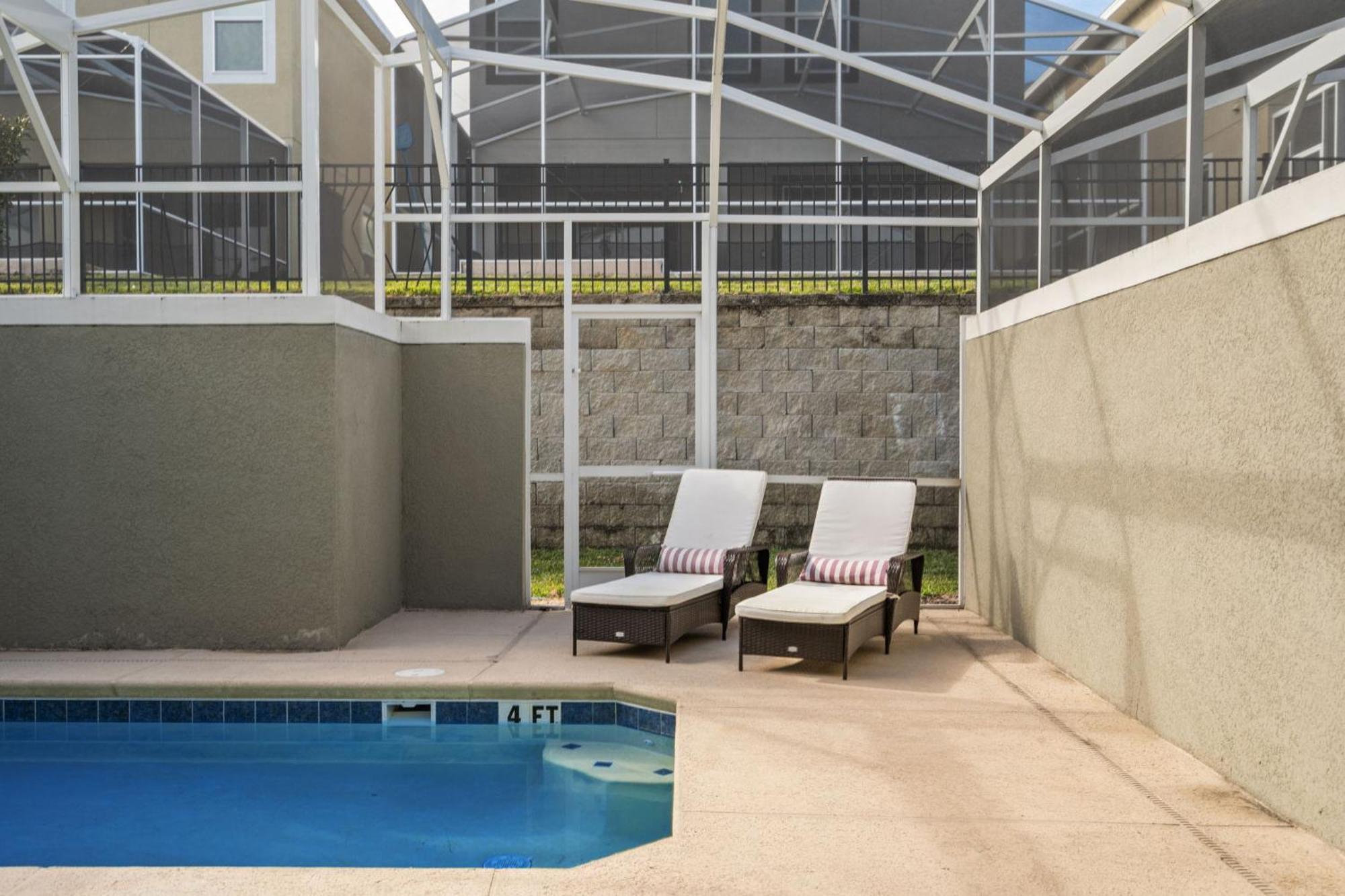 Amazing 4 Bed Home W Private Pool Close To Disney 1180King Киссимми Экстерьер фото