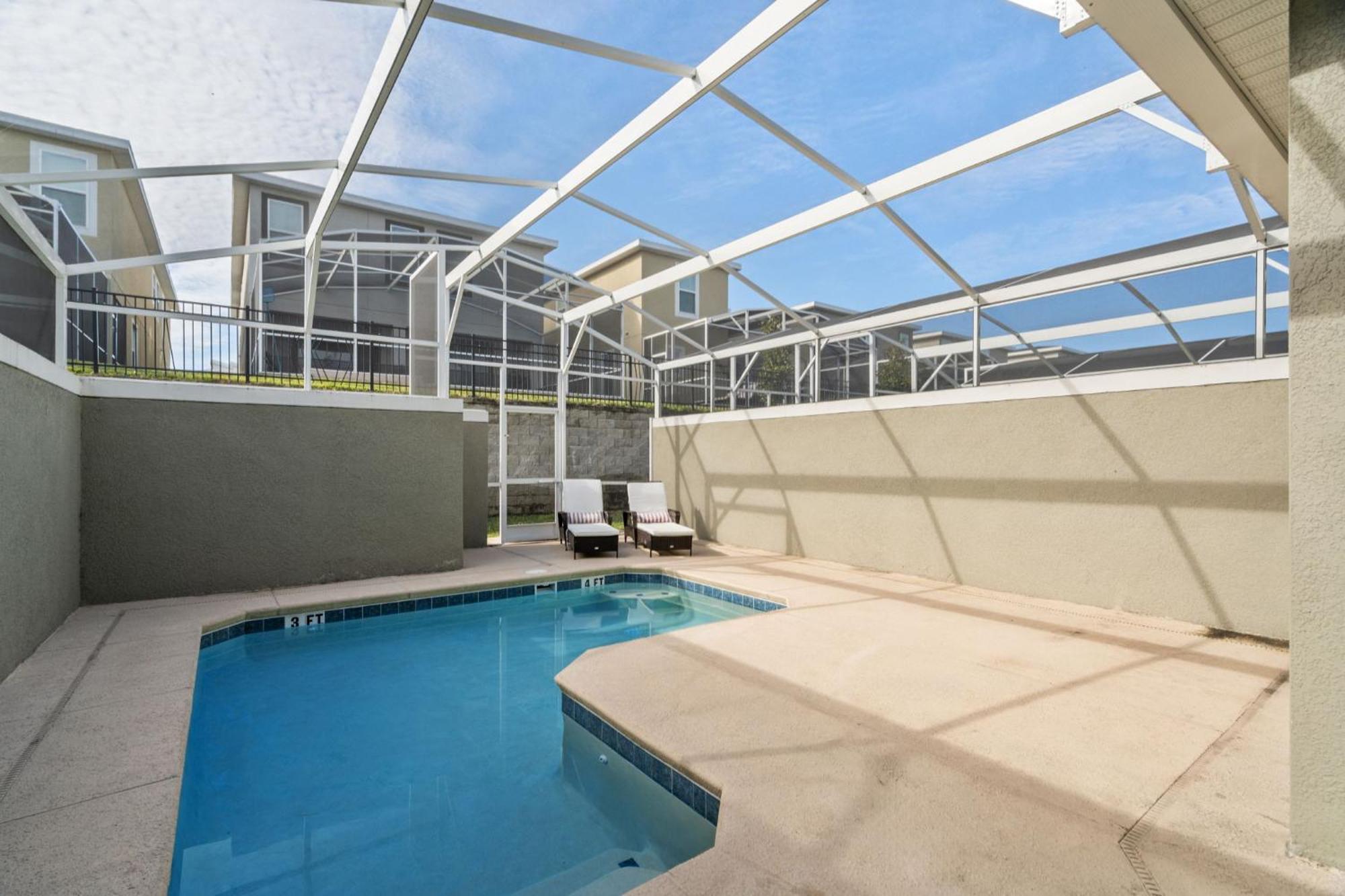 Amazing 4 Bed Home W Private Pool Close To Disney 1180King Киссимми Экстерьер фото